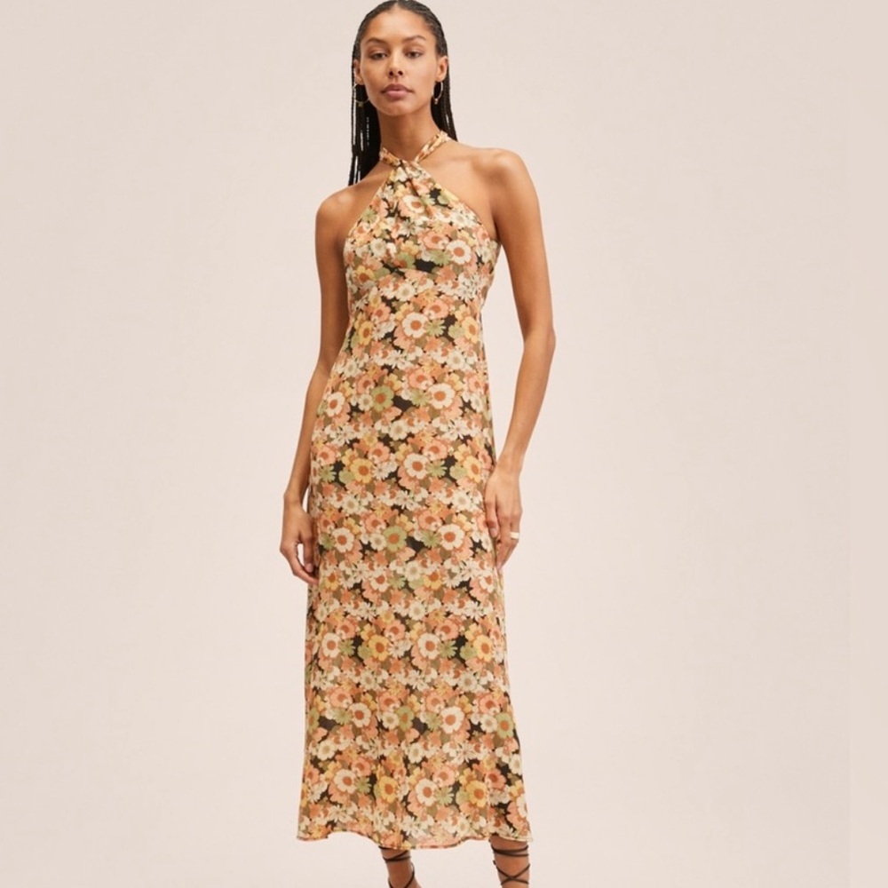 MANGO floral dress